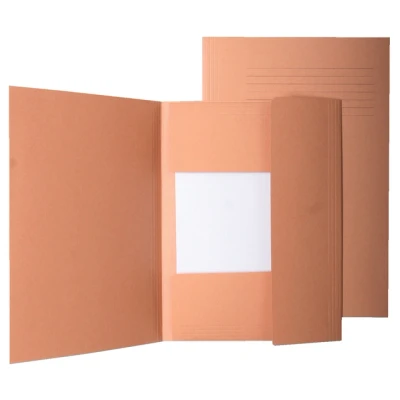 Afbeelding van 50x Dossiermap A4 chamois