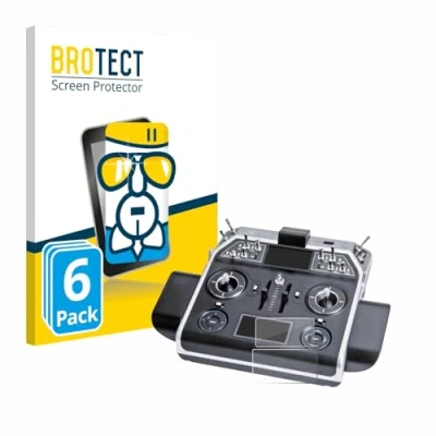 Afbeelding van BROTECT Screenprotector voor Graupner MC 28 Folie Beschermfolie Beschermglas transparant (6 Stuks)