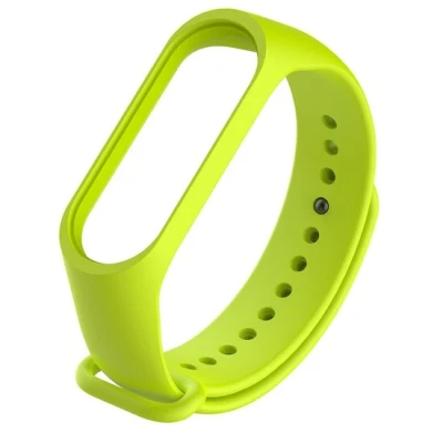 Afbeelding van Xiaomi Mi band 3 / 4 5 6 7 bandje OneColor Groen