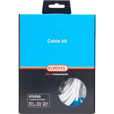 Afbeelding van Elvedes Remkabelkit ProL.ATB/Race wit 2017156