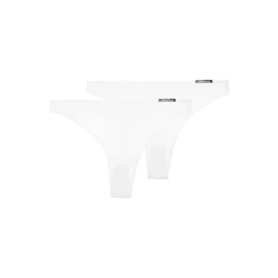 Afbeelding van Skiny Damen String 2ER PACK String, Dames, Maat: 38, Weiß