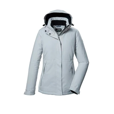Afbeelding van killtec Dames functionele jas/outdoor jas met afritsbare capuchon KOW 37 WMN JCKT, cloud grey, 42, 39702 000