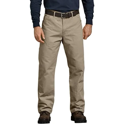 Afbeelding van Dickies heren ontspannen fit rechte been eend timmerman Jean jeans beige mix voyeur Geslacht