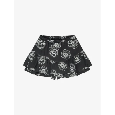 Afbeelding van NIK&amp;NIK Skort Rose Zwart dessin 164