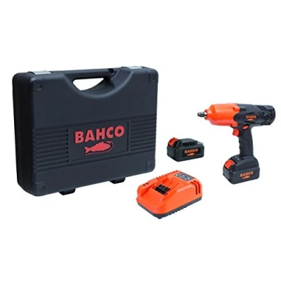 Afbeelding van Bahco Set met draadloze slagmoersleutel 1/2&quot; (18 V) BCL33IW1K1