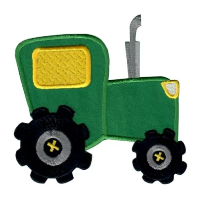 Afbeelding van PatchMommy Tractor Strijkapplicatie Patch Applicatie Strijkembleem Strijkapplicaties Applicaties Kinderen