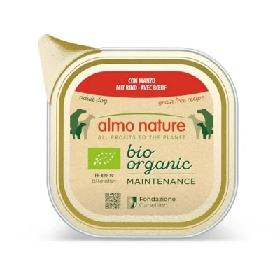 Afbeelding van Almo Nature BIO Organic Maintenance Rund 32 x 100 g NL 01