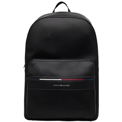 Afbeelding van Tommy Hilfiger Foundation Backpack Rugzak, Heren, Maat: One Size, Black