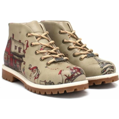 Afbeelding van GOBY Santa&#039;s House Boots Sneakers Laarzen Hoge kwaliteit Handmade Maat 42