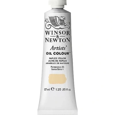 Afbeelding van Winsor &amp; Newton1214422 Artists&#039; Oil Colour, professionele olieverf met maximale pigmentering en lichtechtheid 37ml, Naples Yellow