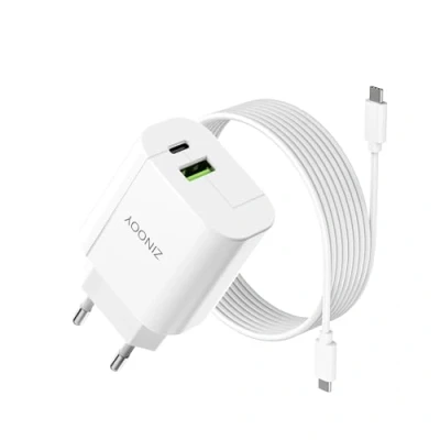 Afbeelding van Zinooy 20 W USB C Oplader, Snel Oplader Compatibel met iPhone 16/15/14/13, Samsung, Huawei, Xiaomi