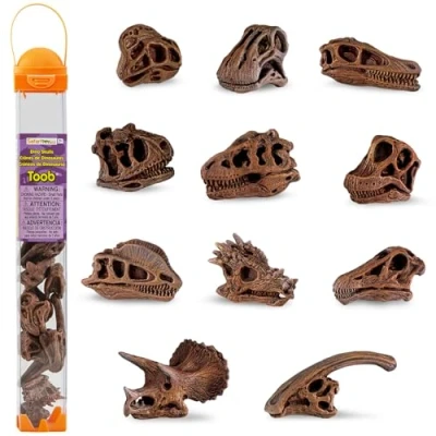Afbeelding van Dino speelgoed Safari Ltd dinosaurus schedels