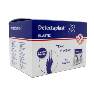 Afbeelding van Detectaplast Tear &amp; Wear Elastic Easy Pull, ft 25 x 72 mm, 5 36 stuks pleister