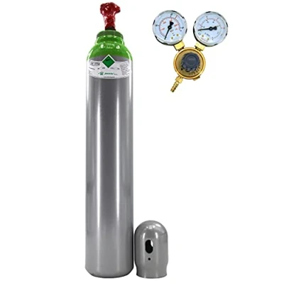 Afbeelding van Gemengde Gascilinder MIX argon (82%) + CO2 8 liter lasgas MIG/MAG lassen