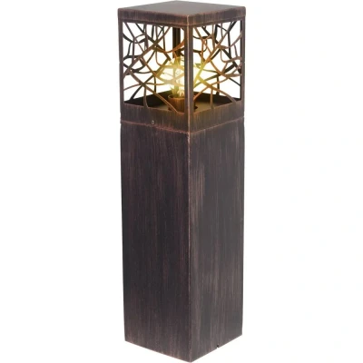 Afbeelding van Brilliant 46394/55 Whitney Staande buitenlamp Gloeilamp E27 60 W Roest bruin