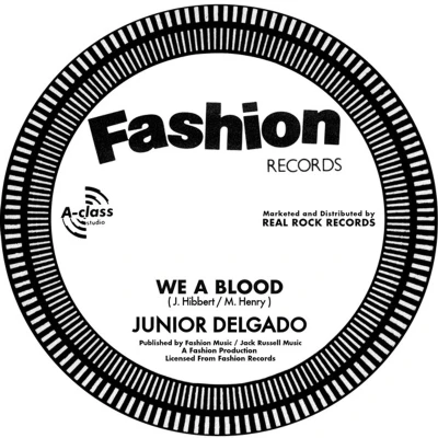Afbeelding van Junior Delgado &amp; Dub Organiser We A Blood/Bloody (7&quot; Vinyl Single)