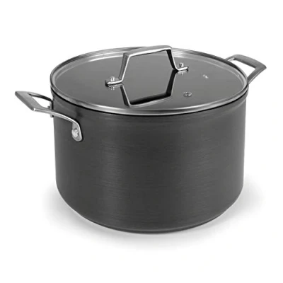Afbeelding van POT MET ALUIN DEKSEL GEANODISEERD 16X13CM