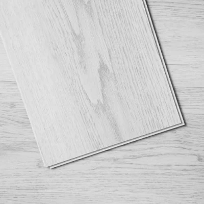 Afbeelding van VEVOR 504 in elkaar grijpende vinyl 1220 x 185 mm, 10 tegels van 5,5 mm dik, aan klikken, lichtgrijze houtnerf, doe het zelf vloeren voor keuken, eetkamer, slaapkamer en badkamer, gemakkelijk