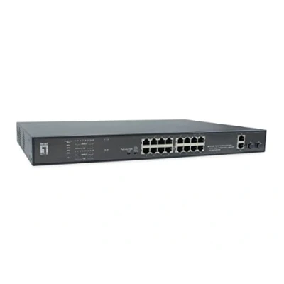 Afbeelding van LevelOne FGP 2031 netwerk switch Unmanaged Fast Ethernet (10/100) Power over (PoE) 1U Zwart