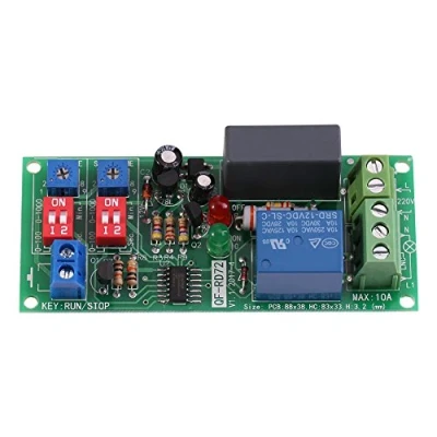 Afbeelding van Tijdrelais Vertragingsmodule Oneindige Cyclus Vertraging Aan Uit AC100V 250V 0.5sec.to 1000min.