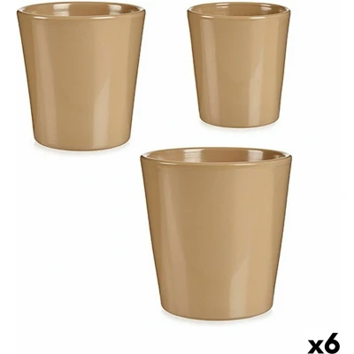 Afbeelding van Pottenset Beige Klei (6 Stuks)