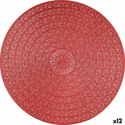 Afbeelding van Placemat Quid Habitat Rood Plastic Ø 38 cm (12 Stuks)