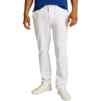 Afbeelding van Tommy Hilfiger Denton Chino, Heren, Maat: 40x28, Optic white
