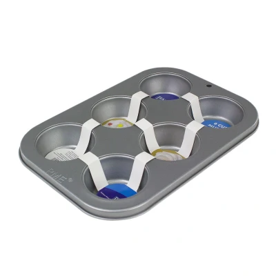 Afbeelding van Muffin / Cupcake Bakvorm PME Standaard 6 stuks