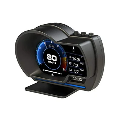 Afbeelding van iKiKin OBD2 GPS dual smart meetinstrument, LCD uitstekende foutcode, lees de gegevensstroom die geschikt is voor alle auto&#039;s