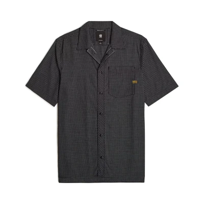 Afbeelding van G STAR ONE Pocket Regular Overhemd, Heren, Maat: Medium, Dk black mini check
