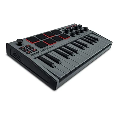 Afbeelding van Akai Professional MPK Mini MK3 Special Edition Grey MIDI keyboard