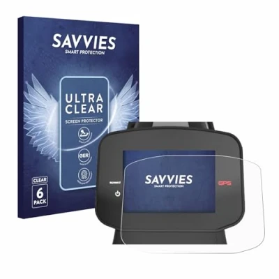 Afbeelding van Savvies (6 Stuks) Schermbeschermer voor PowaKaddy FX7 GPS 3.5&quot; Screen Protector Ultra Transparant