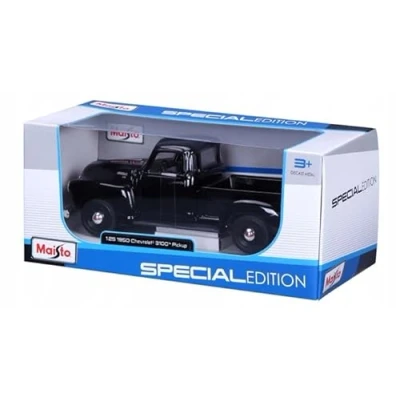 Afbeelding van Maisto 32171GR miniatuurvoertuig model op schaal Ford F1 Harley Davidson 1948 1:24 groen/zwart