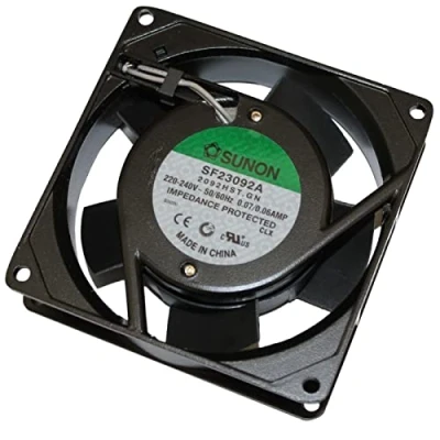Afbeelding van Ventilator 230V AC 14,5W 92x92x25mm 49,2m3/h 2250U/min Sunon SF23092A2092HST
