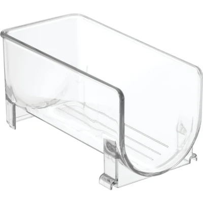 Afbeelding van iDesign Flessenhouder, 10.4 x 20.6 9.9 cm, Stapelbaar, Kunststof, Transparant Fridge Binz
