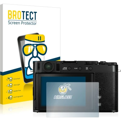 Afbeelding van BROTECT Screenprotector voor Fujifilm X E4 Folie Beschermfolie Beschermglas transparant
