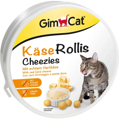 Afbeelding van GimCat Kaas Rollis 140 gr
