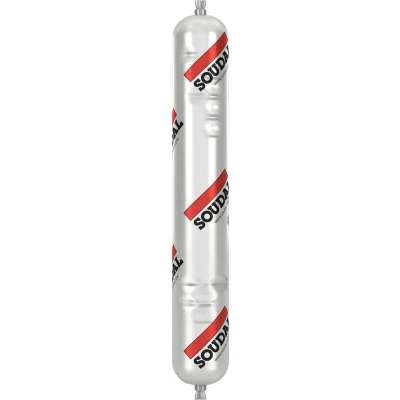 Afbeelding van Soudal Silirub AL2T Alcoxy Siliconen voegkit 400 ml Transparant 111531