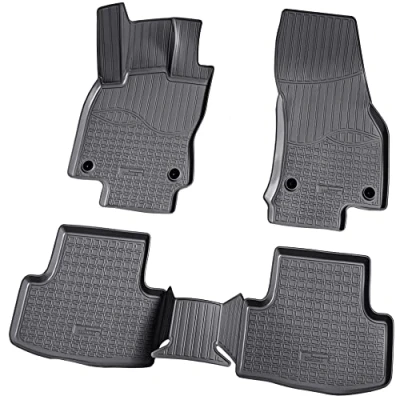 Afbeelding van Recambo 3D rubberen vloermatten geschikt voor Seat Ateca type KH7 BJ vanaf 2016&gt; perfecte pasvorm met rand