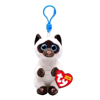 Afbeelding van Ty Beanie Babies Bellies Clip Miso Siamese 10cm