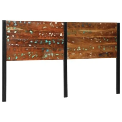 Afbeelding van Hoofdeinde 180 cm massief gerecycled en ijzer