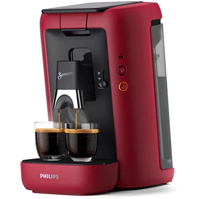 Afbeelding van Philips Senseo CSA260/91, Koffiecupmachine, 1,2 l, Koffiepad, 1450 W, Rood