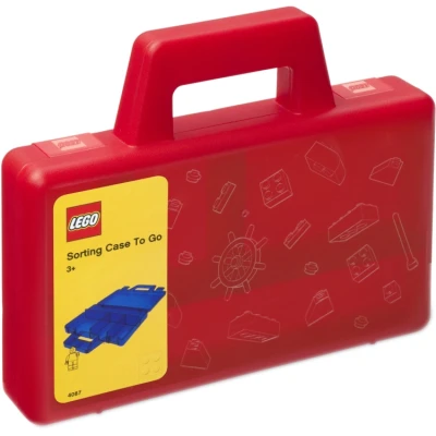 Afbeelding van Sorteerkoffer LEGO To Go Rood