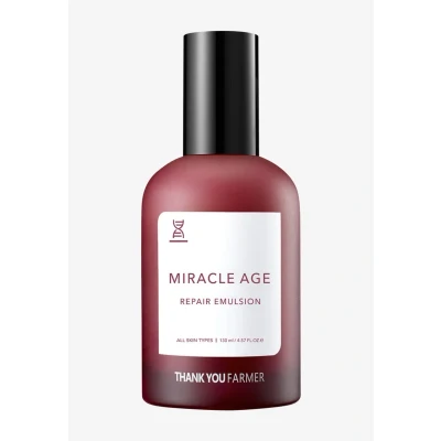 Afbeelding van Thank You Farmer Miracle AGE Repair Emulsion Dagcrème, Maat: 130 ml,