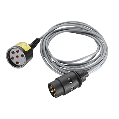 Afbeelding van HELLA VALUEFIT Testaparaat, aanhangeraansluiting 12V 7 polig Lengte: 5m DIN / ISO: 1724 Met LED weergave 8PD 004 509 001