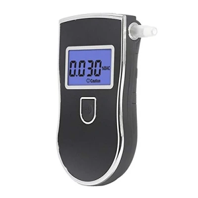 Afbeelding van FMN TEST, Professionele politie Alcohol Tester Digitale Breathalyzer LCD Display Adem Analyzer Draagbare Detector Drive Veiligheid