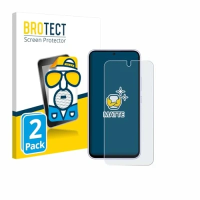 Afbeelding van BROTECT Screenprotector voor Samsung Galaxy A54 5G Enterprise Edition Folie Beschermfolie matte (2 Stuks)