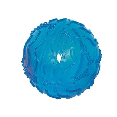 Afbeelding van Nobby TPR snackbal blauw 10 cm