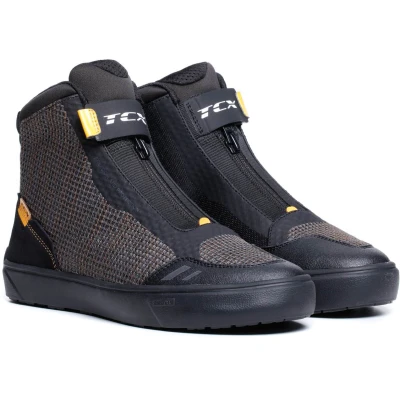 Afbeelding van TCX Ikasu 2 Air Motorschoenen, zwart bruin, afmeting 44 voor man
