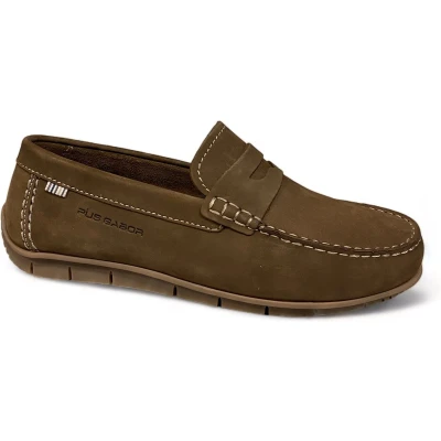 Afbeelding van pius gabor 1060.11.02 Nubuck Malt instapper loafer MT 41